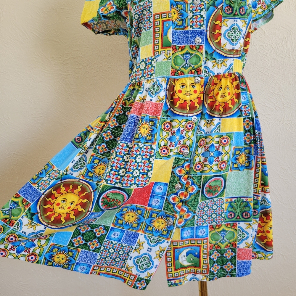 Dangerfield | Multicolor Celestial Patchwork Prin… - image 5